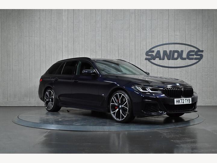BMW 5 Series 2.0 520d MHT M Sport Touring Steptronic Euro 6 (s/s) 5dr BMW 5 Series 2.0 520d MHT M Sport Touring Steptronic Euro 6 (s/s) 5dr