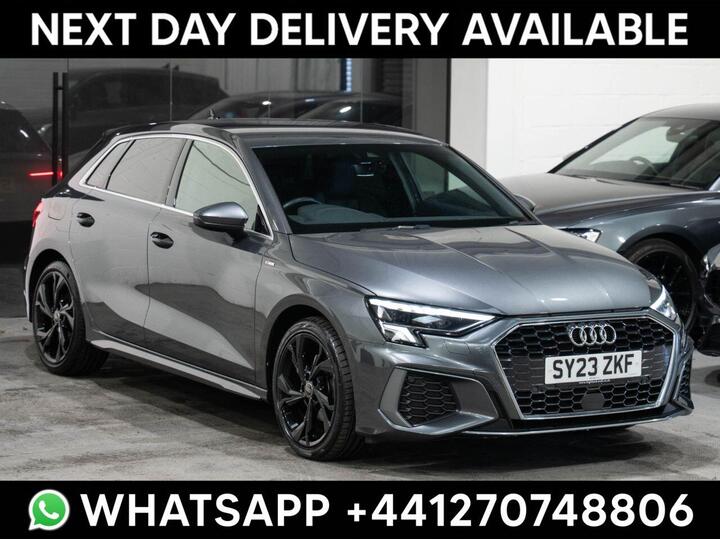 Audi A3 1.5 TFSI 35 S Line Sportback S Tronic Euro 6 (s/s) 5dr