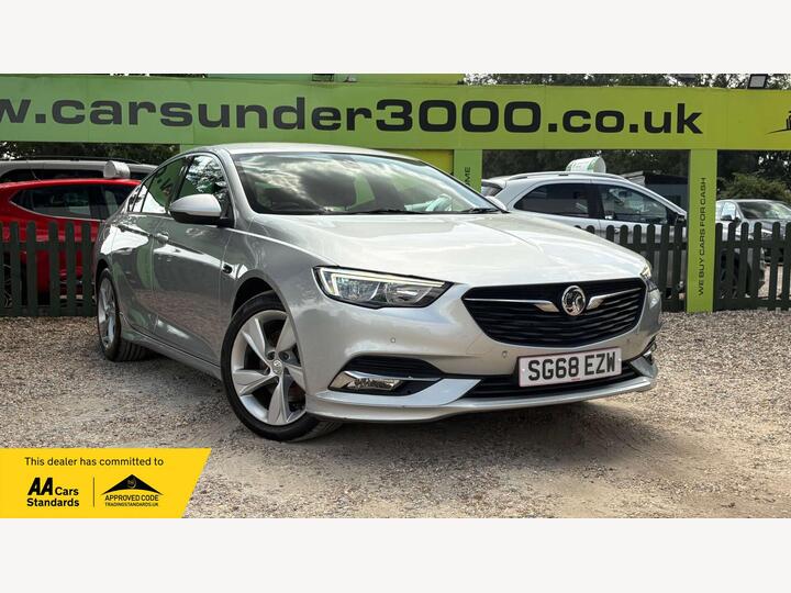 Vauxhall INSIGNIA 2.0 Turbo D BlueInjection SRi VX Line Nav Grand Sport Euro 6 (s/s) 5dr