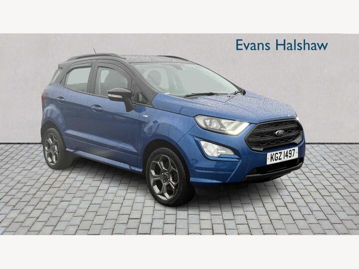 Ford ECOSPORT 1.0T EcoBoost ST-Line SUV 5dr Petrol Manual Euro 6 (s/s) (125 Ps) Ford ECOSPORT 1.0T EcoBoost ST-Line SUV 5dr Petrol Manual Euro 6 (s/s) (125 Ps)