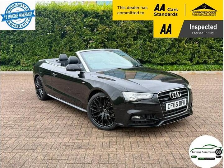 Audi A5 Cabriolet 2.0 TFSI S Line Special Edition Plus S Tronic Quattro Euro 6 (s/s) 2dr