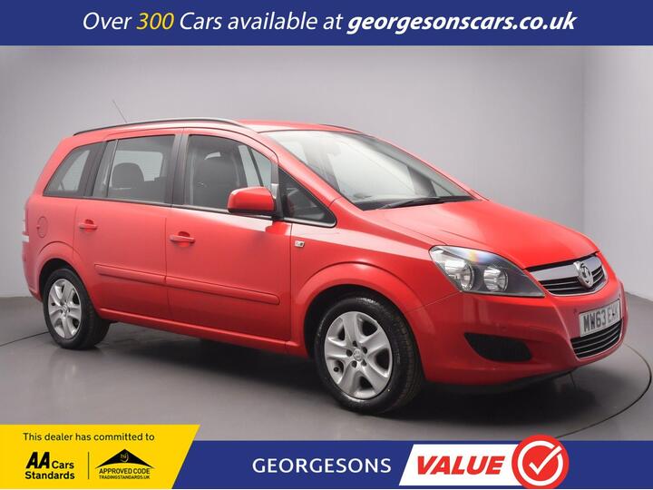 Vauxhall ZAFIRA 1.7 CDTi EcoFLEX Exclusiv Euro 5 5dr (SNav)