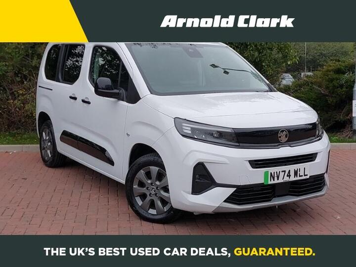 Vauxhall Combo Life Electric 52kWh Ultimate Auto 5dr (7.4kW Charger) Vauxhall Combo Life Electric 52kWh Ultimate Auto 5dr (7.4kW Charger)