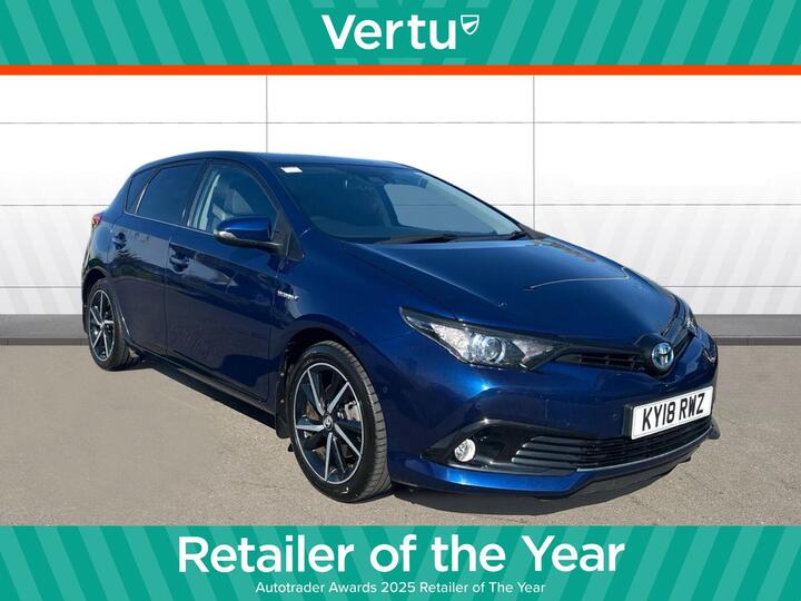 Toyota Auris 1.8 VVT-h Design CVT Euro 6 (s/s) 5dr