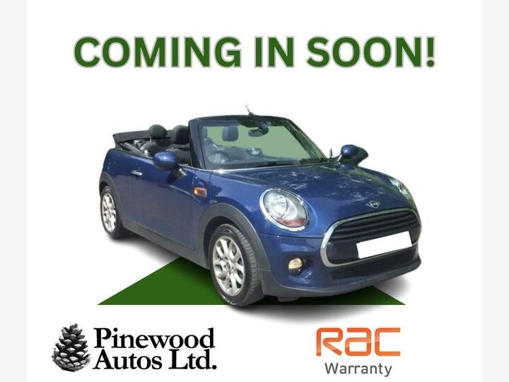 MINI Convertible 1.6 Cooper Euro 6 (s/s) 2dr