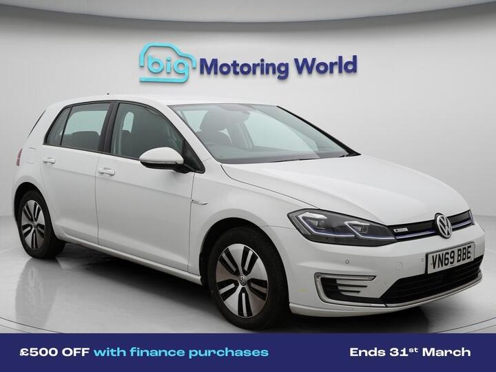 Volkswagen E-Golf 35.8kWh E-Golf Auto 5dr