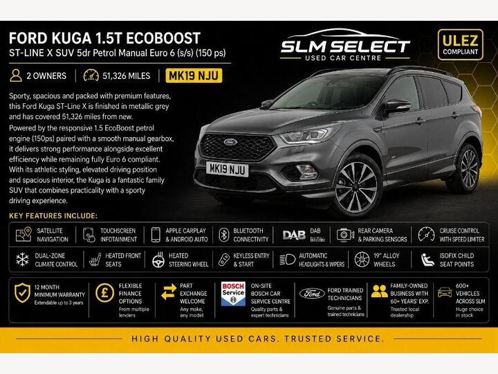Ford Kuga 1.5T EcoBoost ST-Line X Euro 6 (s/s) 5dr