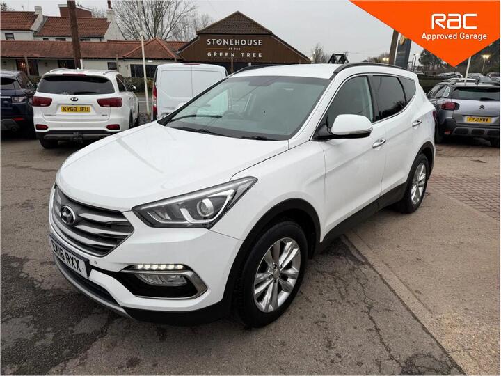 Hyundai Santa Fe 2.2 CRDi Blue Drive Premium Auto 4WD Euro 6 (s/s) 5dr (7 Seat) Hyundai Santa Fe 2.2 CRDi Blue Drive Premium Auto 4WD Euro 6 (s/s) 5dr (7 Seat)