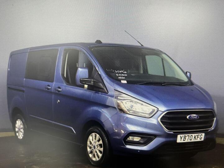 Ford TRANSIT CUSTOM 2.0 320 EcoBlue Limited Crew Van L1 H1 Euro 6 (s/s) 5dr