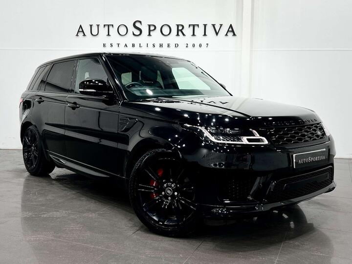 Land Rover RANGE ROVER SPORT 2.0 P400e 13.1kWh HSE Dynamic Black Auto 4WD Euro 6 (s/s) 5dr Land Rover RANGE ROVER SPORT 2.0 P400e 13.1kWh HSE Dynamic Black Auto 4WD Euro 6 (s/s) 5dr
