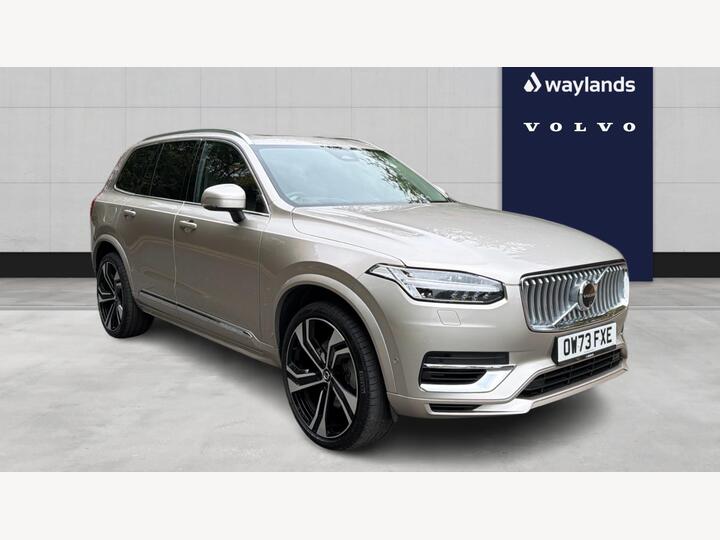 Volvo XC90 2.0h T8 Recharge 18.8kWh Ultimate Bright Auto 4WD Euro 6 (s/s) 5dr