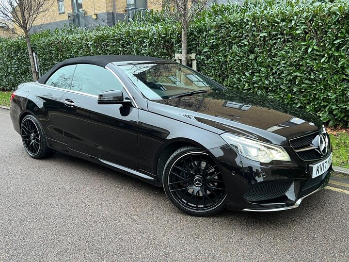 Mercedes-Benz E Class 2.1 E220d AMG Line Edition (Premium) Cabriolet G-Tronic+ Euro 6 (s/s) 2dr Mercedes-Benz E Class 2.1 E220d AMG Line Edition (Premium) Cabriolet G-Tronic+ Euro 6 (s/s) 2dr