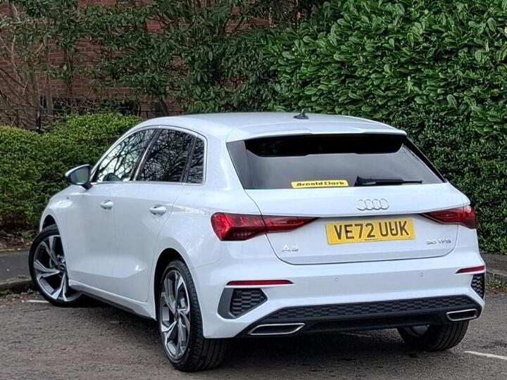 Audi A3 1.0 TFSI 30 S Line Sportback S Tronic Euro 6 (s/s) 5dr