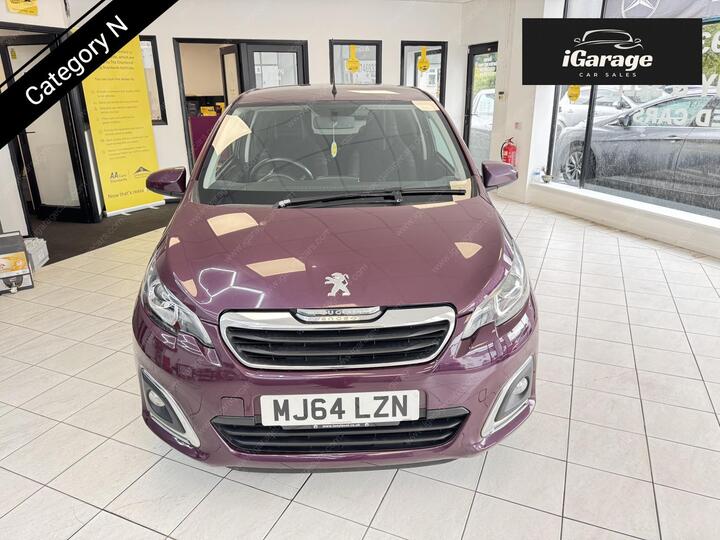 Peugeot 108 1.2 VTi PureTech Allure Euro 5 3dr