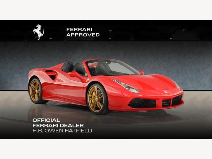 Ferrari 488 3.9T V8 Spider F1 DCT Euro 6 (s/s) 2dr