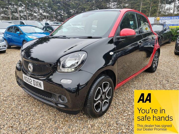 Smart Forfour 1.0 Prime (Premium) Twinamic Euro 6 (s/s) 5dr