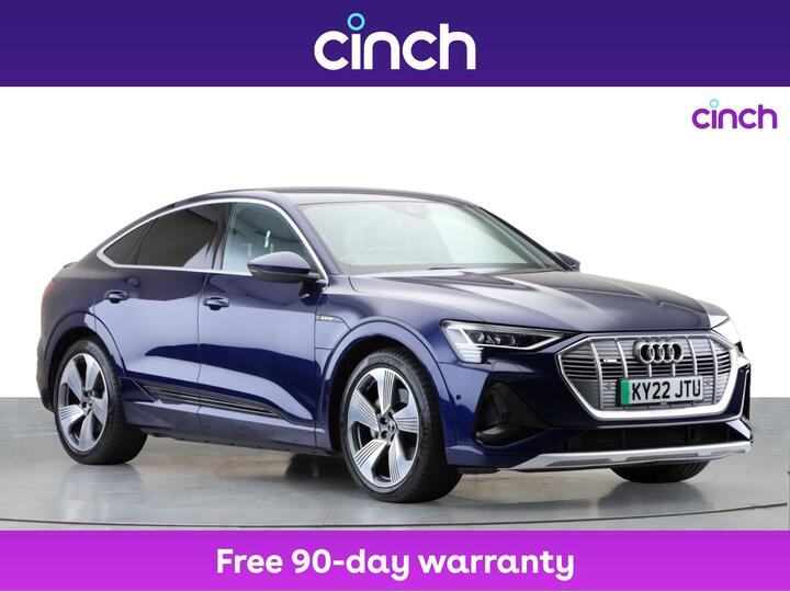 Audi E-tron 50 S Line Sportback Auto Quattro 5dr 71.2kWh (11kW Charger)