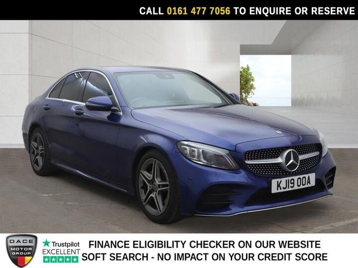 Mercedes-Benz C-CLASS 1.5 C200 MHEV EQ Boost AMG Line (Premium) G-Tronic+ Euro 6 (s/s) 4dr
