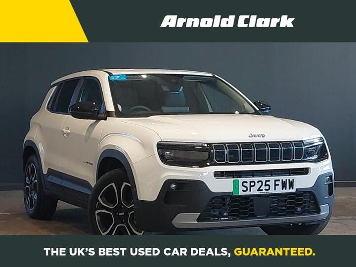 Jeep Avenger 54kWh E-Summit Auto 5dr Jeep Avenger 54kWh E-Summit Auto 5dr