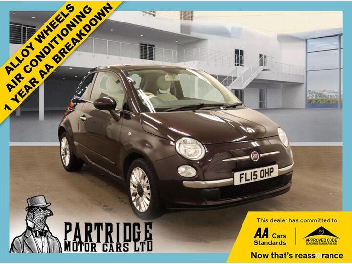 Fiat 500 1.2 Lounge Euro 6 (s/s) 3dr