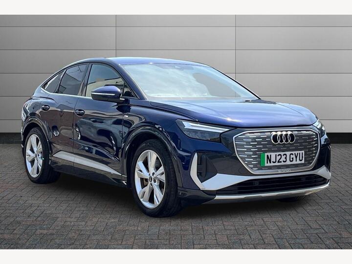Audi Q4 E-tron 40 S Line Sportback Auto 5dr 82kWh Audi Q4 E-tron 40 S Line Sportback Auto 5dr 82kWh