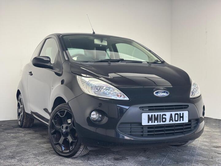 Ford Ka 1.2 Zetec Black Edition Euro 6 (s/s) 3dr