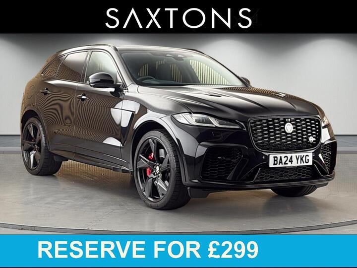 Jaguar F-PACE 5.0 P575 V8 SVR 575 Edition Quickshift AWD Euro 6 (s/s) 5dr
