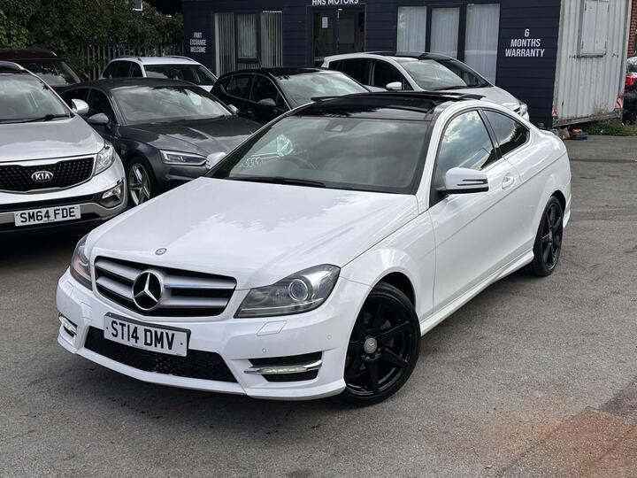 Mercedes-Benz C Class 2.1 C220 CDI AMG Sport Edition G-Tronic+ Euro 5 (s/s) 2dr