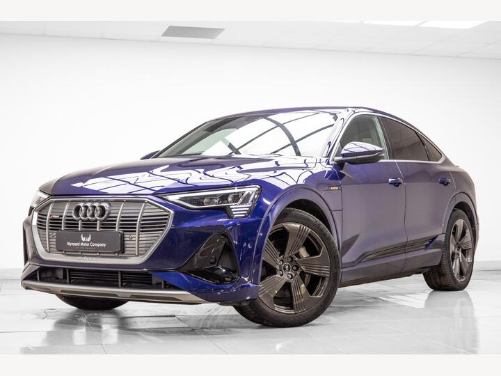 Audi E-tron 55 S Line Sportback Auto Quattro 5dr 95kWh