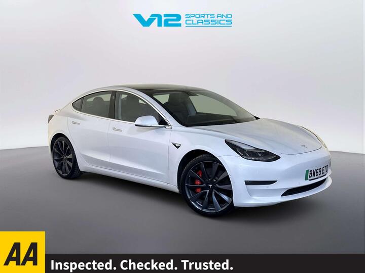 Tesla Model 3 (Dual Motor) Performance Auto 4WDE 4dr (Performance Upgrade)