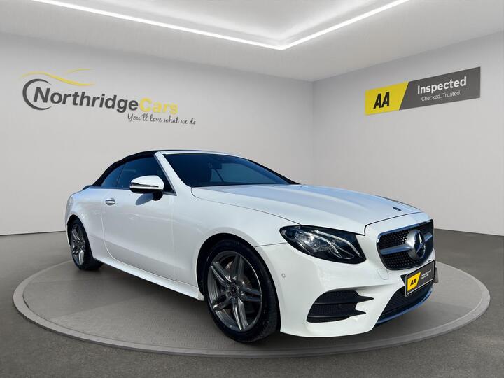 Mercedes-Benz E Class 2.0 E220d AMG Line (Premium) Cabriolet G-Tronic+ Euro 6 (s/s) 2dr