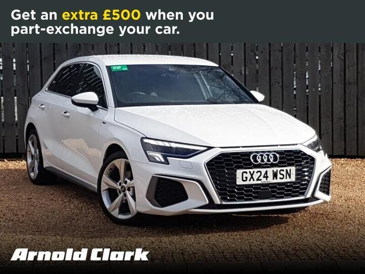 Audi A3 1.0 TFSI 30 S Line Sportback Euro 6 (s/s) 5dr