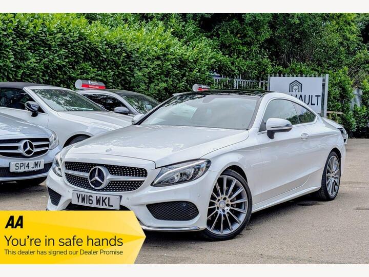 Mercedes-Benz C Class 2.1 C220d AMG Line (Premium) G-Tronic+ Euro 6 (s/s) 2dr