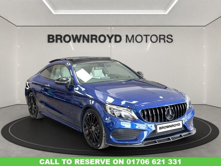 Mercedes-Benz C-CLASS 2.1 C250d AMG Line (Premium) G-Tronic+ Euro 6 (s/s) 2dr