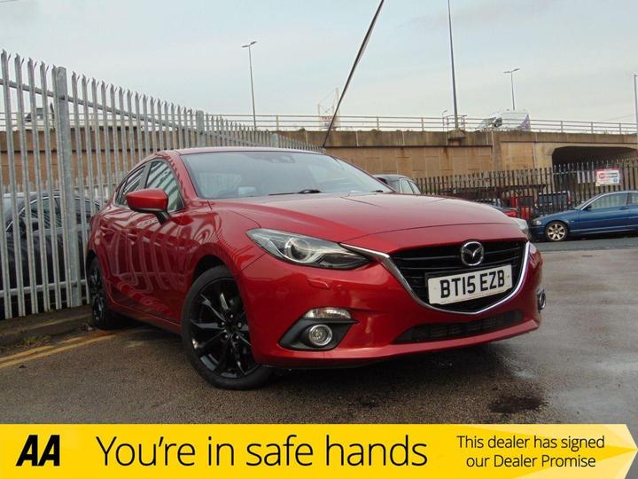 Mazda MAZDA3 2.2 SKYACTIV-D Sport Nav Fastback Euro 6 (s/s) 4dr