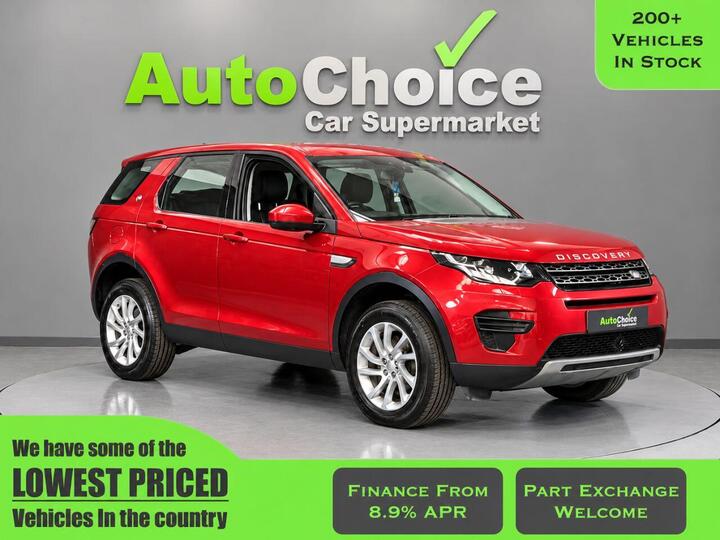 Land Rover DISCOVERY SPORT 2.0 TD4 SE 4WD Euro 6 (s/s) 5dr (5 Seat)