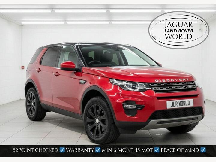 Land Rover DISCOVERY SPORT 2.0 TD4 SE 4WD Euro 6 (s/s) 5dr Land Rover DISCOVERY SPORT 2.0 TD4 SE 4WD Euro 6 (s/s) 5dr