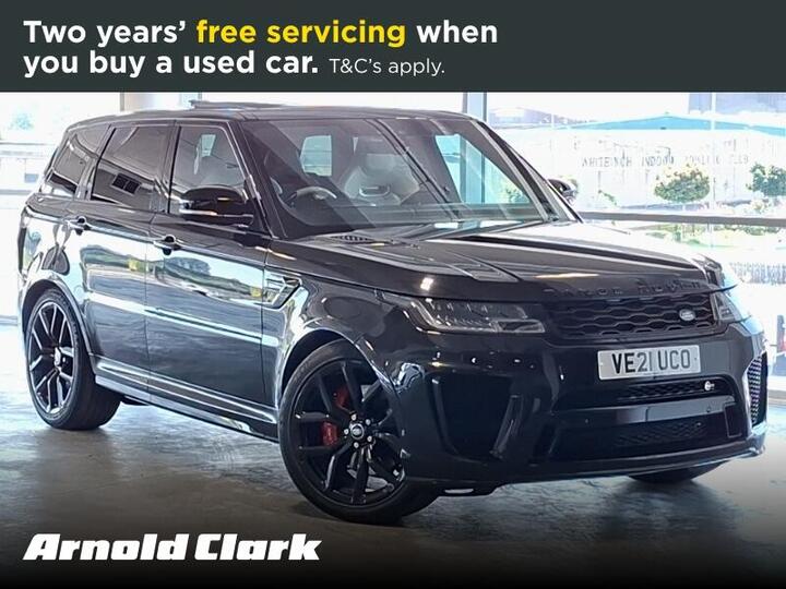 Land Rover Range Rover Sport 5.0 P575 V8 SVR Auto 4WD Euro 6 (s/s) 5dr