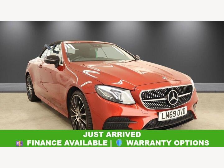 Mercedes-Benz E CLASS 2.0 E220d AMG Line Cabriolet G-Tronic+ 4MATIC Euro 6 (s/s) 2dr