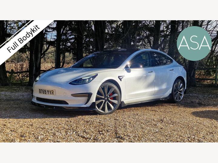 Tesla Model 3 (Dual Motor) Performance Auto 4WDE 4dr (Performance Upgrade)