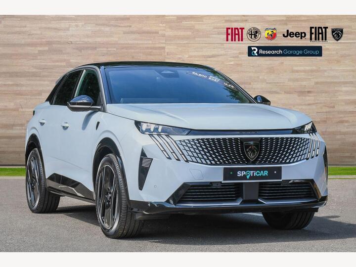 Peugeot E-3008 73kWh GT Auto 5dr Peugeot E-3008 73kWh GT Auto 5dr