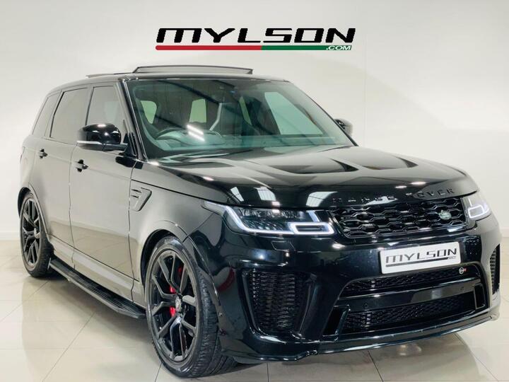 Land Rover RANGE ROVER SPORT 5.0 P575 V8 SVR Auto 4WD Euro 6 (s/s) 5dr Land Rover RANGE ROVER SPORT 5.0 P575 V8 SVR Auto 4WD Euro 6 (s/s) 5dr