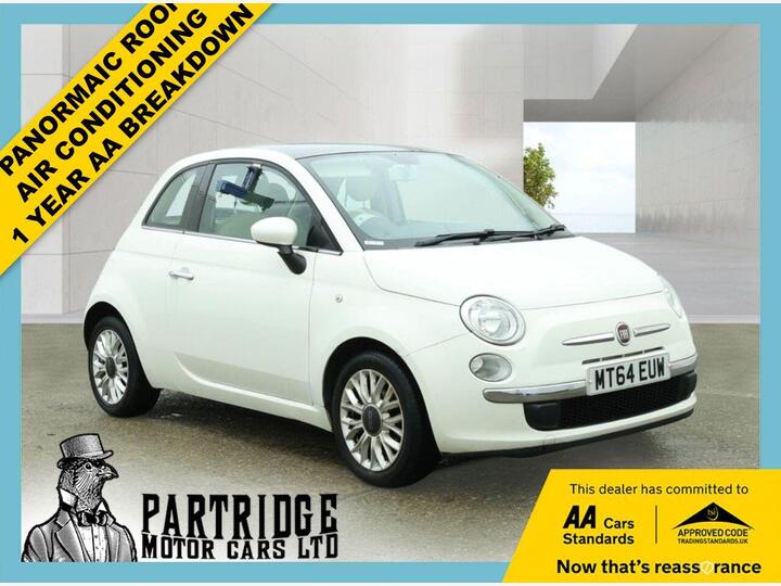 Fiat 500 1.2 Lounge Euro 6 (s/s) 3dr