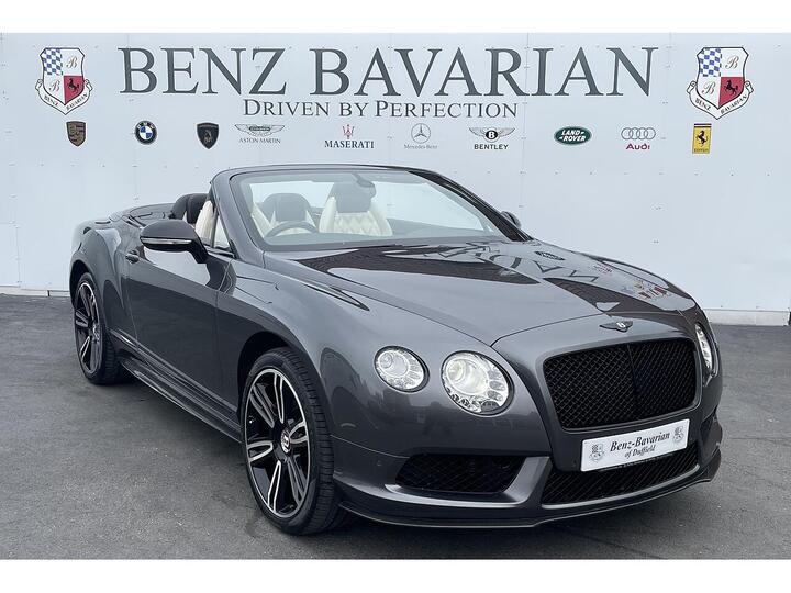 Bentley Continental 4.0 V8 GTC Auto 4WD Euro 5 2dr Bentley Continental 4.0 V8 GTC Auto 4WD Euro 5 2dr