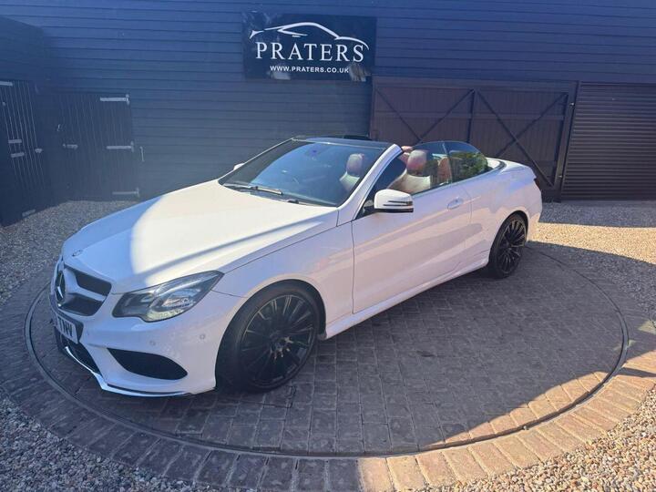 Mercedes-Benz E-CLASS 2.1 E220 CDI AMG Sport Cabriolet G-Tronic+ Euro 5 (s/s) 2dr Mercedes-Benz E-CLASS 2.1 E220 CDI AMG Sport Cabriolet G-Tronic+ Euro 5 (s/s) 2dr