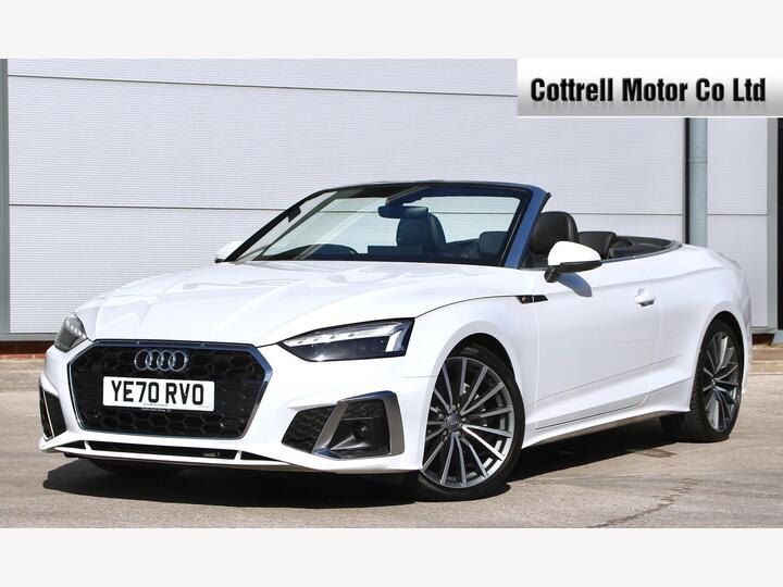 Audi A5 CABRIOLET 2.0 TFSI 40 S Line S Tronic Euro 6 (s/s) 2dr