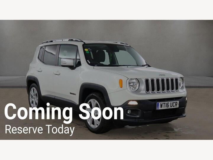 Jeep Renegade 1.6 MultiJetII Limited Euro 6 (s/s) 5dr Jeep Renegade 1.6 MultiJetII Limited Euro 6 (s/s) 5dr