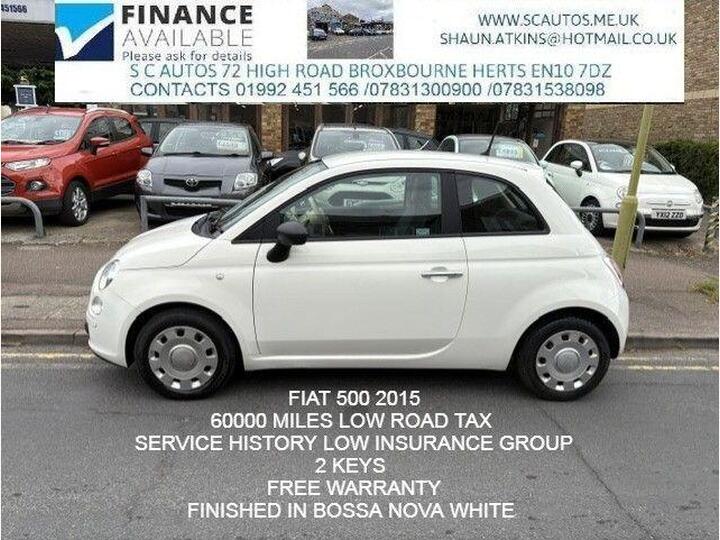 Fiat 500 1.2 Pop Euro 6 (s/s) 3dr
