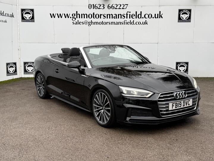 Audi A5 Cabriolet 2.0 TFSI 40 S Line S Tronic Euro 6 (s/s) 2dr