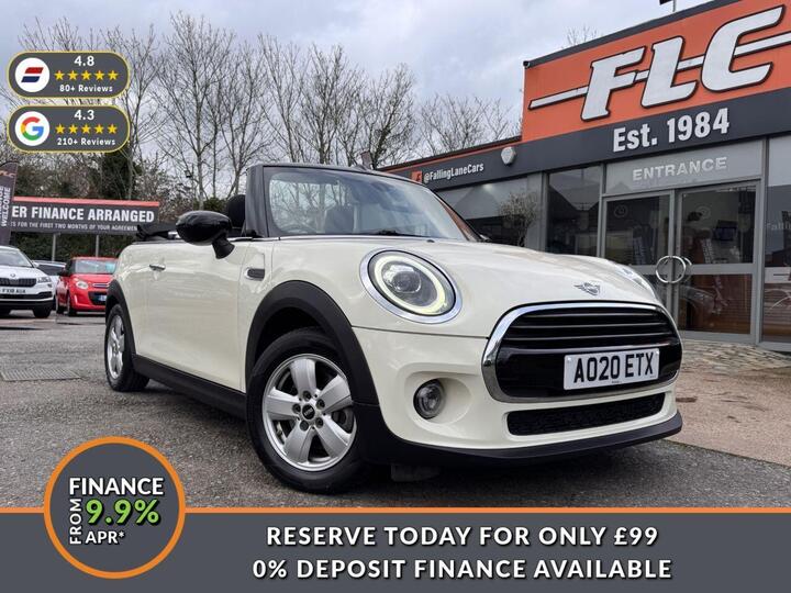 MINI CONVERTIBLE 1.5 Cooper Classic Euro 6 (s/s) 2dr MINI CONVERTIBLE 1.5 Cooper Classic Euro 6 (s/s) 2dr